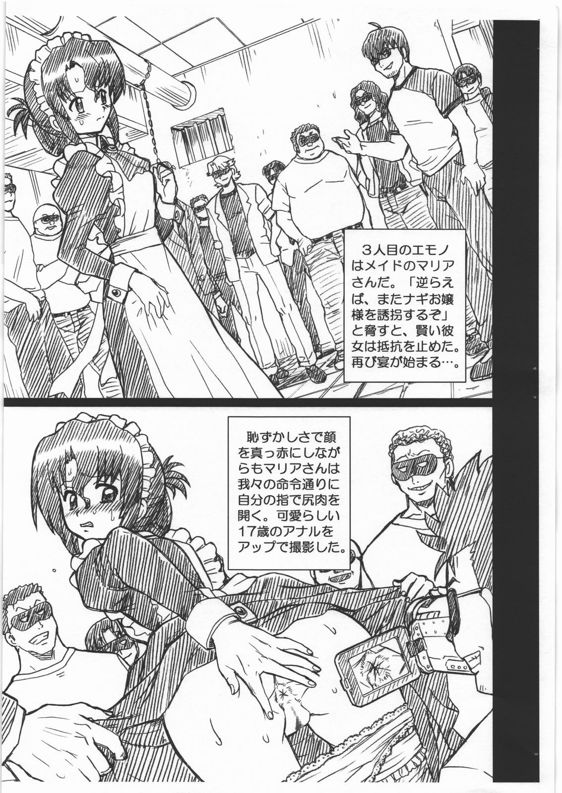 (SC46) [RAT TAIL (IRIE YAMAZAKI)] HAYATE FILE Maria Gazoushuu (Hayate no Gotoku!) page 3 full