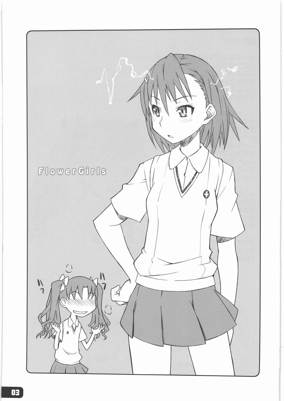 (COMIC1☆4) [Hagane Koubou (Haganema)] Flower Girls (Toaru Kagaku no Railgun) page 2 full