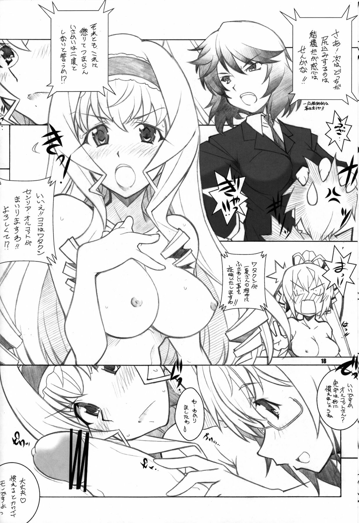 [Maruarai (Arai Kazuki)] SEA IS (Infinite Stratos) page 17 full