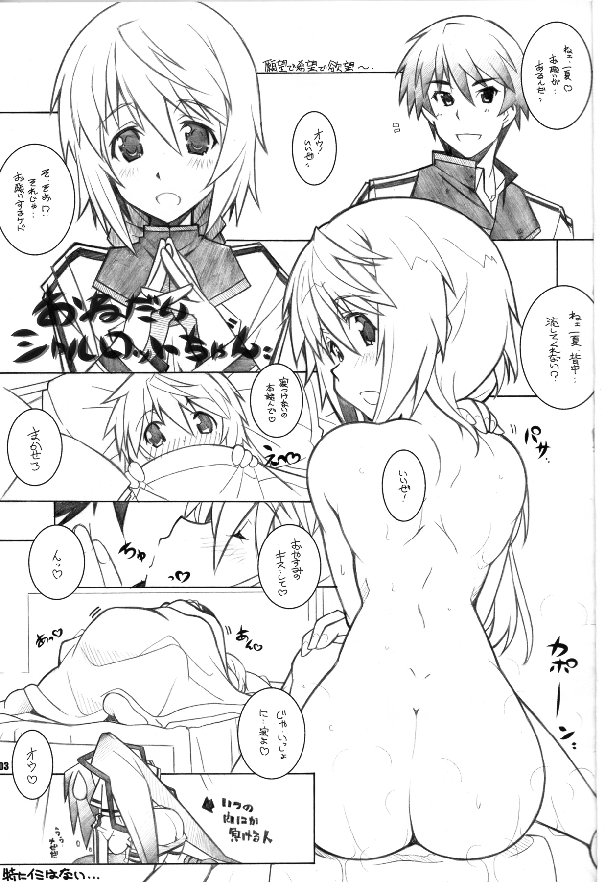 [Maruarai (Arai Kazuki)] SEA IS (Infinite Stratos) page 2 full