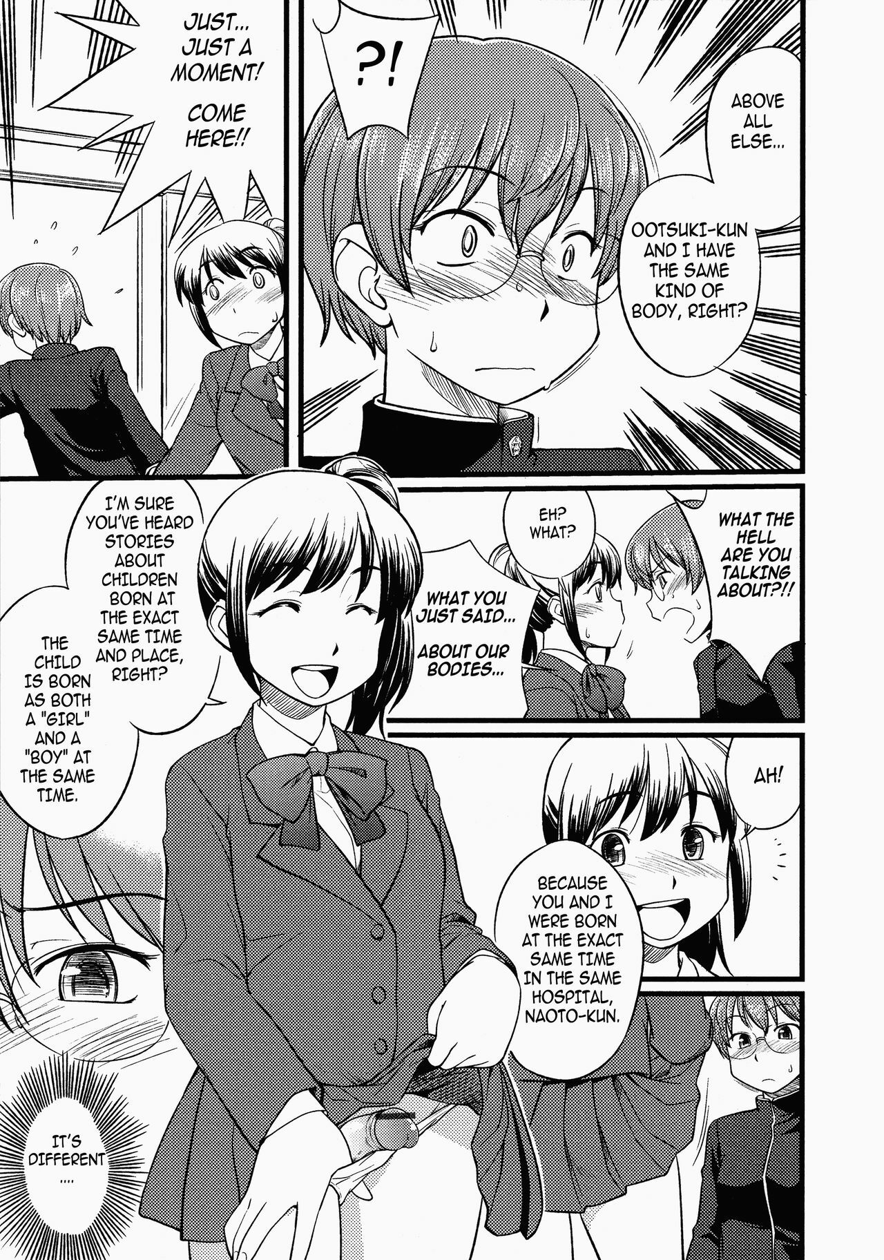 [Hinemosu Notari] Nao to Naoto | Nao and Naoto (Futanarikko no Sekai 2) [English] [Androangelous] page 3 full