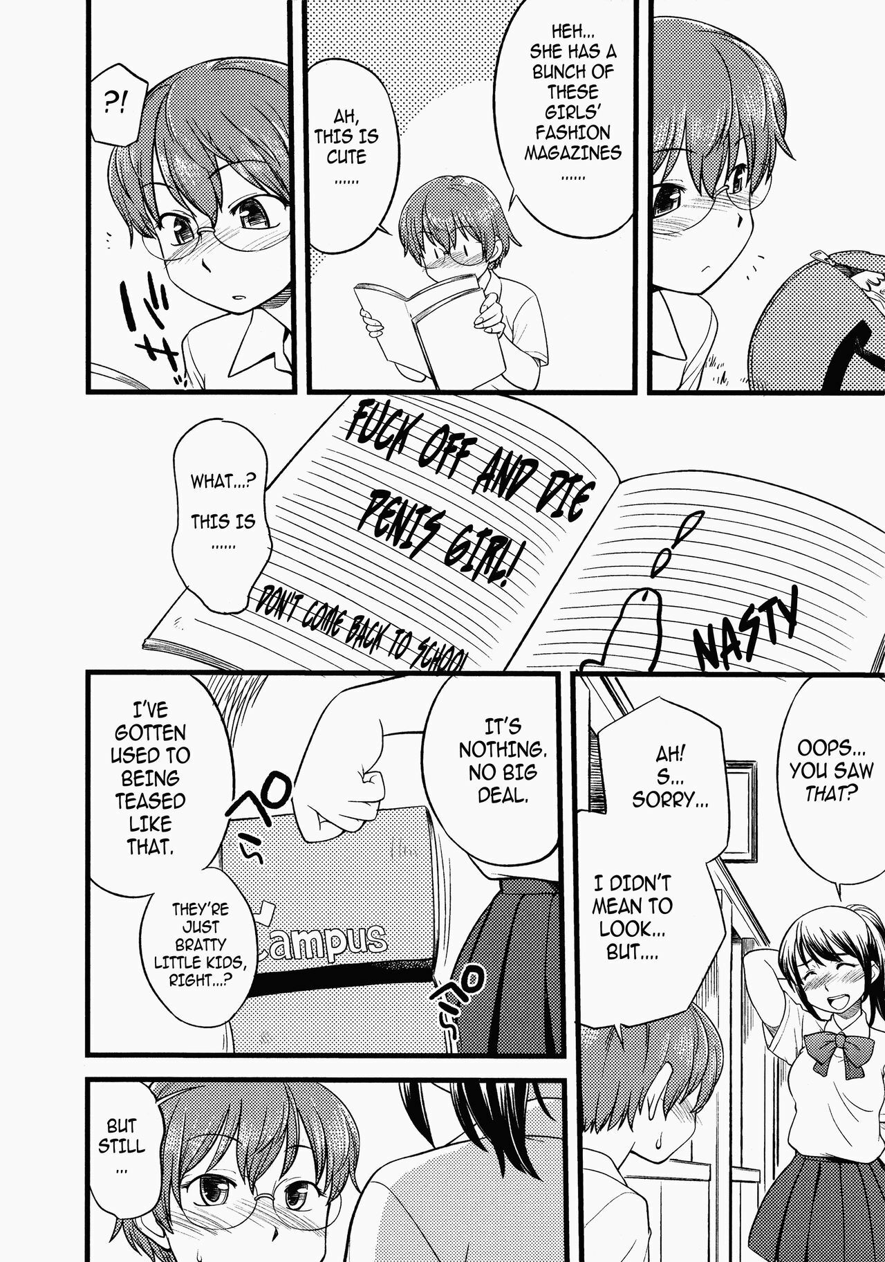 [Hinemosu Notari] Nao to Naoto | Nao and Naoto (Futanarikko no Sekai 2) [English] [Androangelous] page 6 full