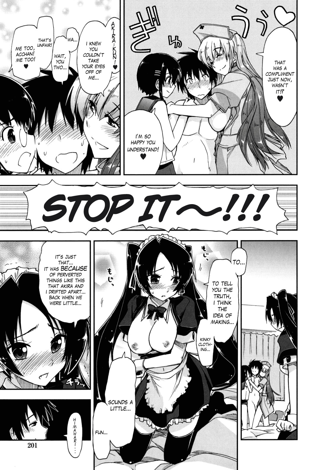 [Kamino Ryu-ya] Mosaic x Sanshimai - Mosaic x Three Sisters Genteiban Ch. 11 [English] [Genesis Translations] [Decensored] page 24 full