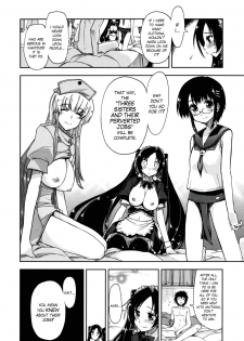 [Kamino Ryu-ya] Mosaic x Sanshimai - Mosaic x Three Sisters Genteiban Ch. 11 [English] [Genesis Translations] [Decensored] - page 25