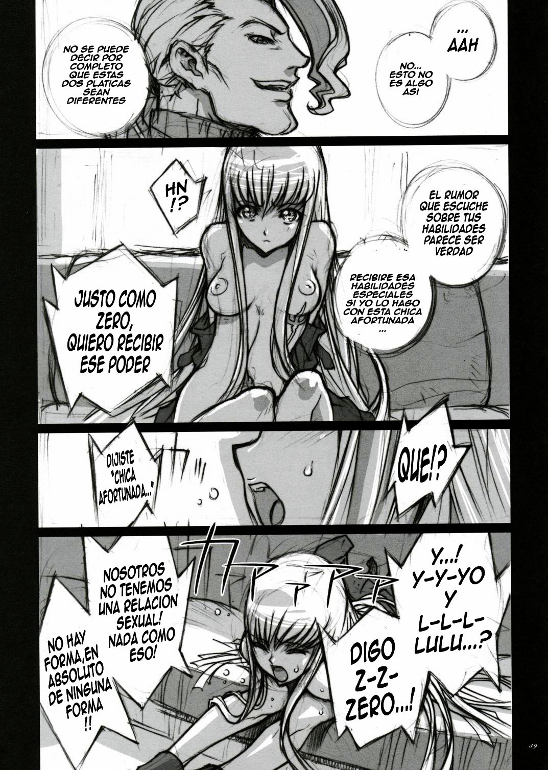 [P-Collection, PIGGSTAR (Nagoya Shachihachi, Noriharu)] Tarantula (CODE GEASS: Hangyaku no Lelouch) [Spanish] page 35 full