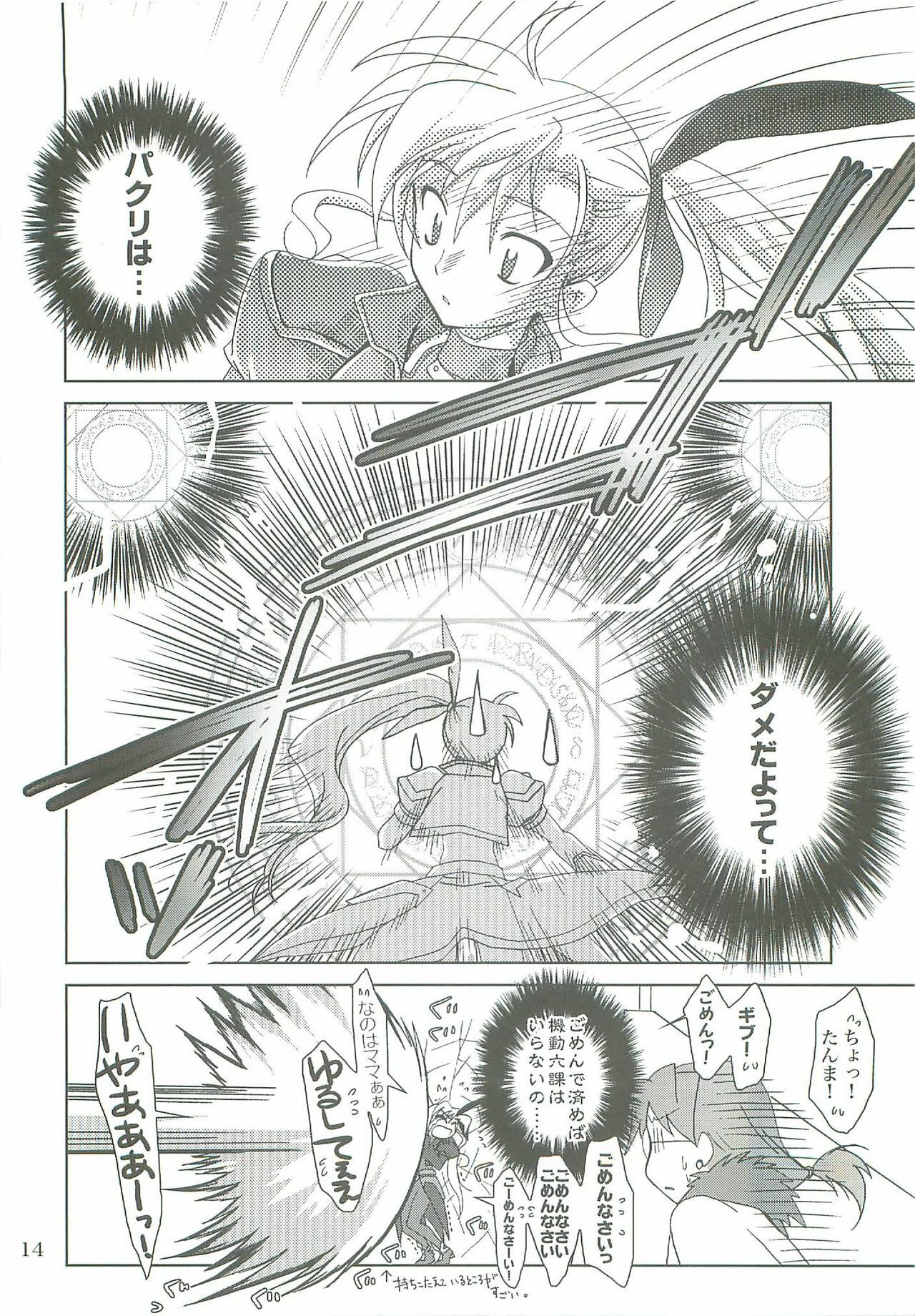 (COMIC1☆2) [PLUM (Kanna)] Mahou Shoujo Magical SEED LOGIC (Mahou Shoujo Lyrical Nanoha) page 14 full