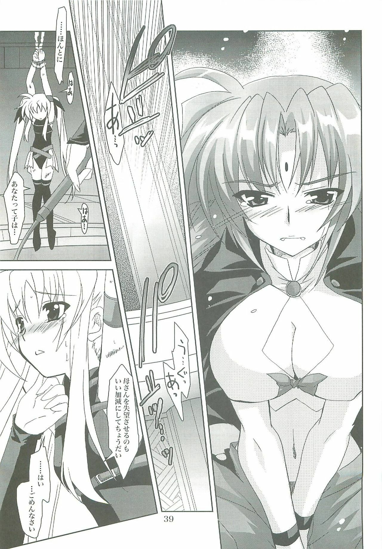 (COMIC1☆2) [PLUM (Kanna)] Mahou Shoujo Magical SEED LOGIC (Mahou Shoujo Lyrical Nanoha) page 39 full