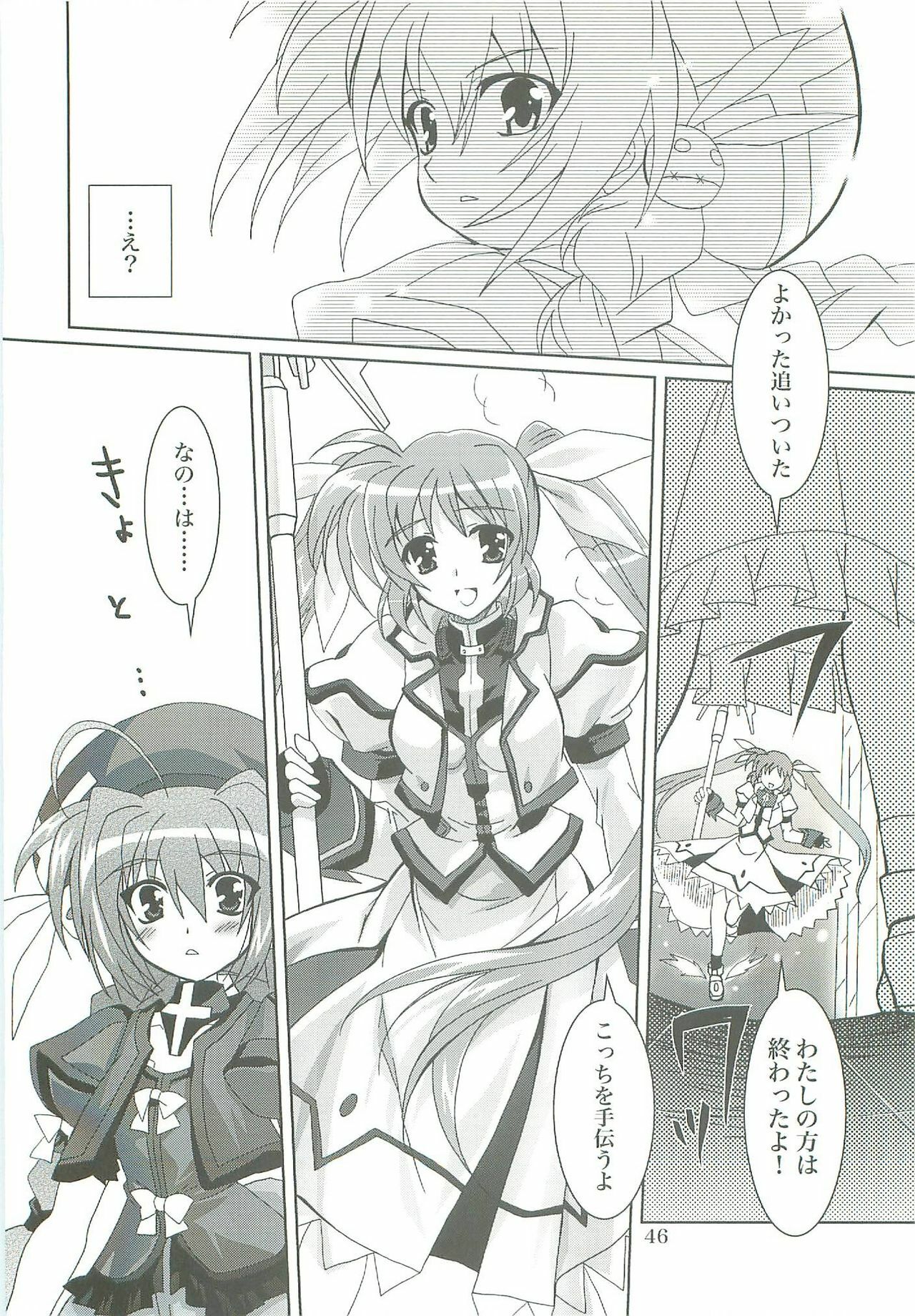 (COMIC1☆2) [PLUM (Kanna)] Mahou Shoujo Magical SEED LOGIC (Mahou Shoujo Lyrical Nanoha) page 46 full