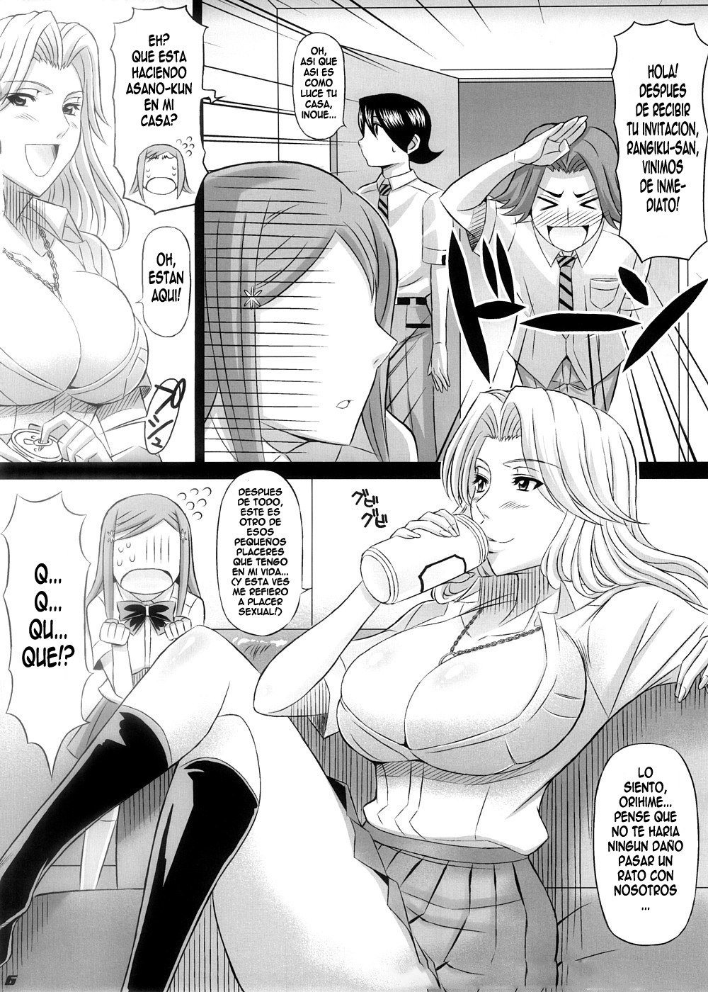 (C74) [Diogenes Club (Haikawa Hemlen)] BRICOLA 2 (Bleach) [Spanish] page 5 full