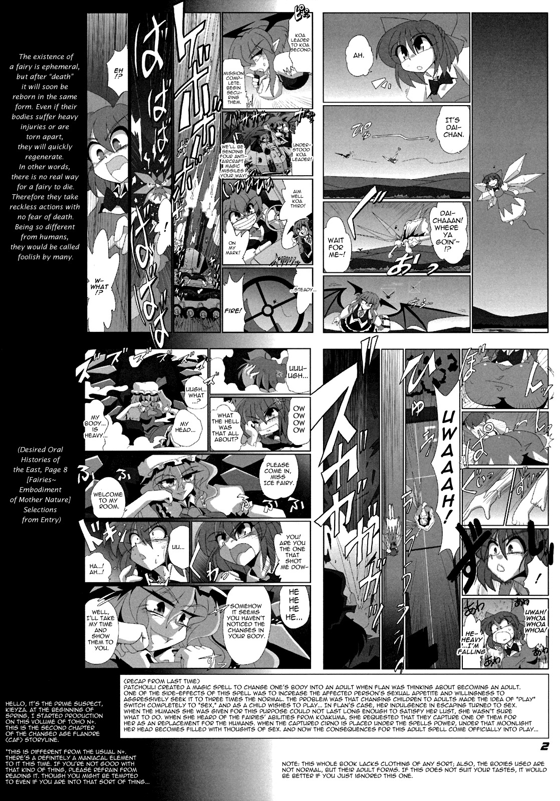 (SC41) [Kieyza cmp (Kieyza)] TOHO N+ Cir_Fla (Touhou Project) [English] [U MAD] page 3 full