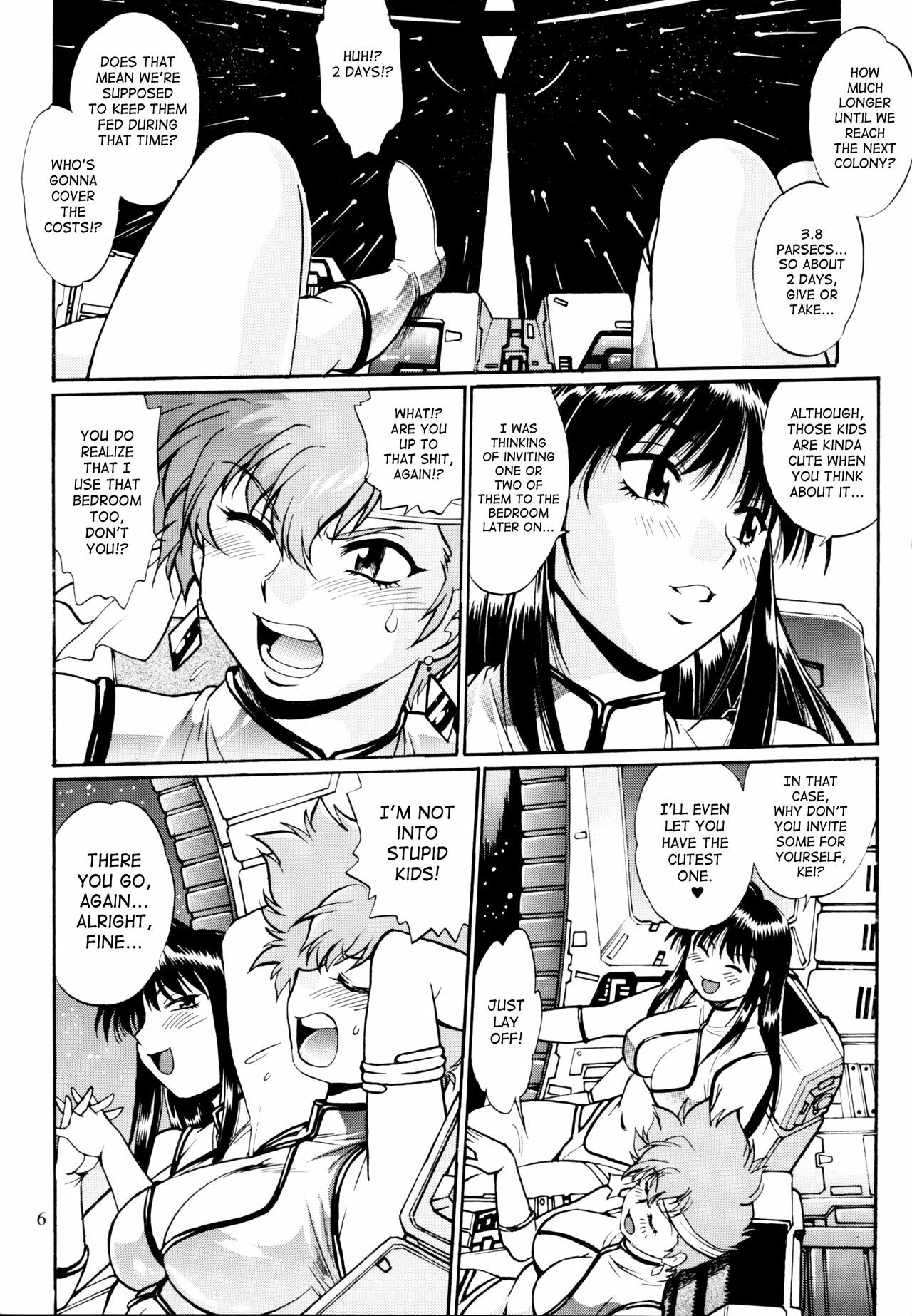 (C78) [Studio Katsudon (Main Manabe Jouji)] IMASARA da Teipea 2010 (Dirty Pair) [English] [SaHa] page 5 full