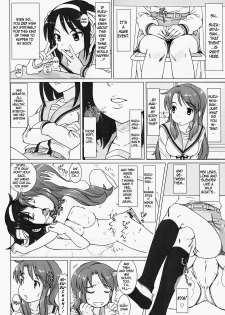 (Henshuuchou wa Atashi) [pooca (Nora Shinji] Cosmic Trance (Suzumiya Haruhi no Yuuutsu) [English] [Iris] - page 5