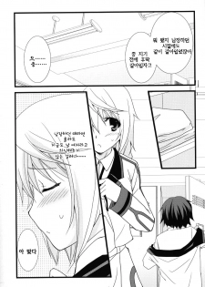 (C79) [CHAGASHI SAIBAN (Yamabuki Mook)] Kigae Chuuihou ! | Warning Changing Clothes! (Infinite Stratos) (Korean) - page 7