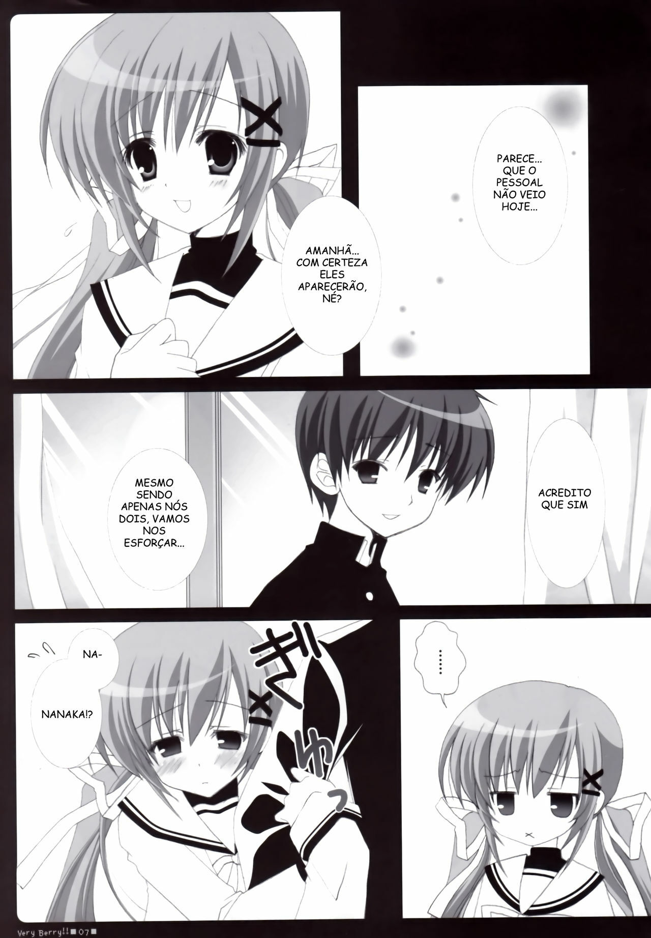 (C71) [BUNBUKUDOU (Narumi Yu)] VERY BERRY!! (D.C.II ~Da Capo II~) [Portuguese-BR] [Kitsune Nagato] page 6 full