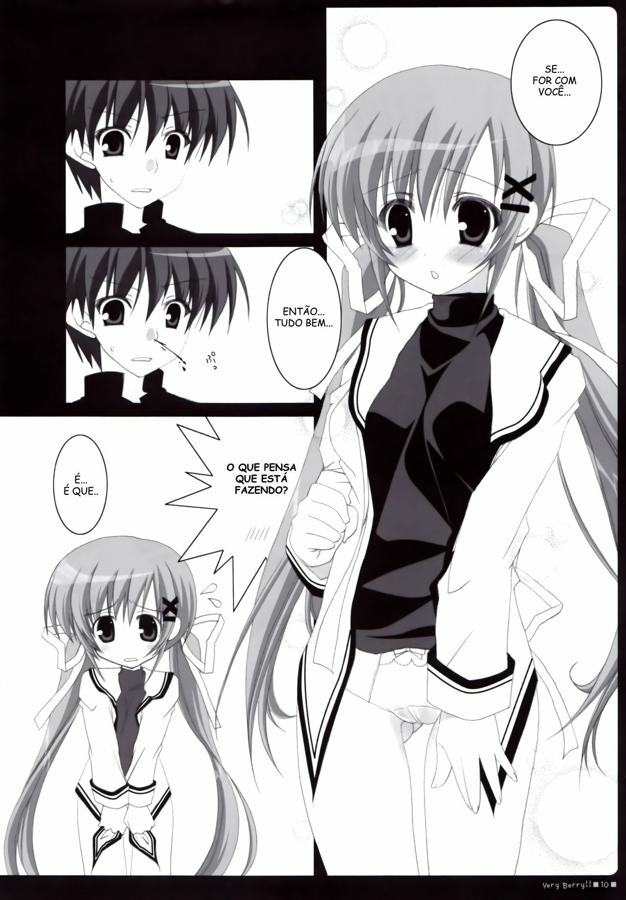 (C71) [BUNBUKUDOU (Narumi Yu)] VERY BERRY!! (D.C.II ~Da Capo II~) [Portuguese-BR] [Kitsune Nagato] page 9 full