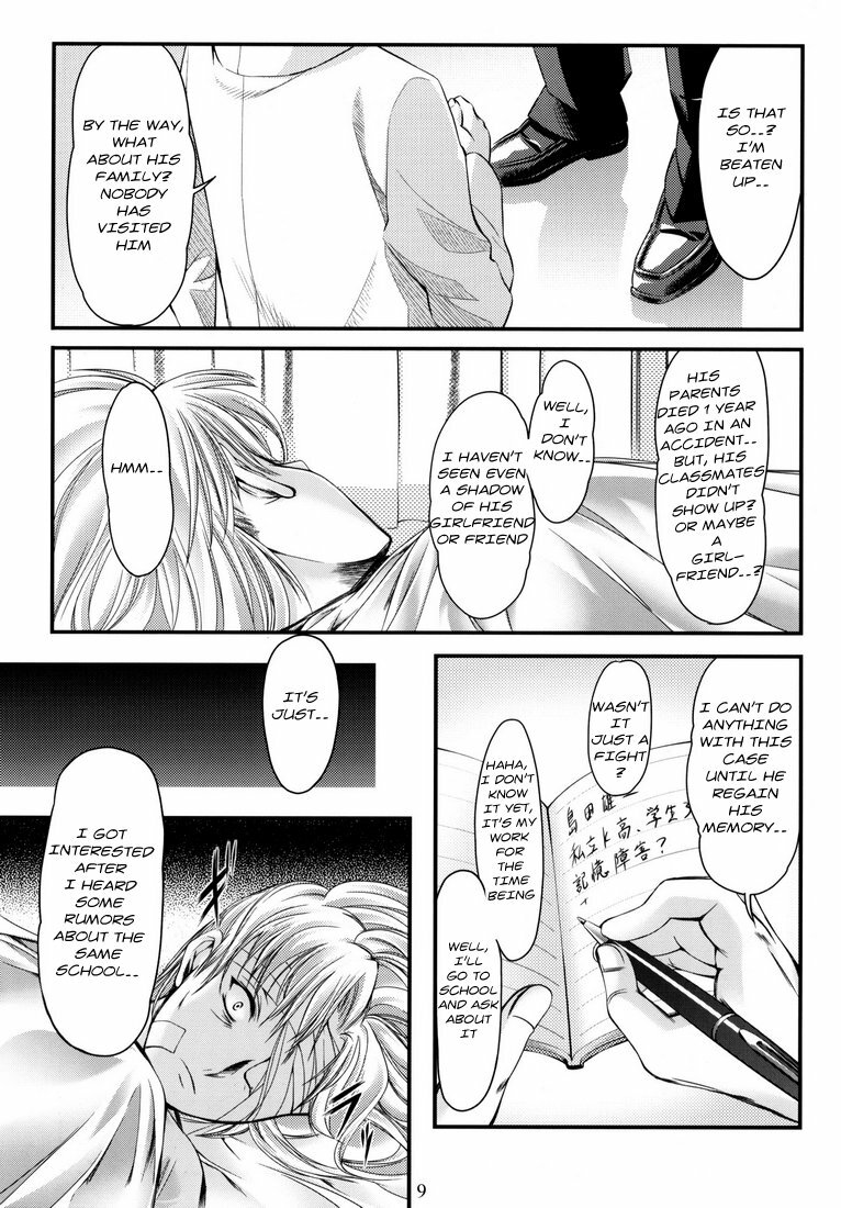 (C78) [HIGH RISK REVOLUTION (Aizawa Hiroshi, Iwasaki Hiromasa)] Shiori Dai-Juunana-Shou Kyouran no Dorei Ichiba (Tokimeki Memorial) [English] [Usual Translations] page 8 full