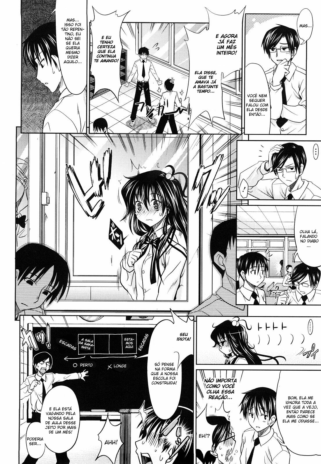 [Makinosaka Shinichi] PURE GIRL Ch. 4 [Portuguese-BR] [ChronoKimera] page 4 full