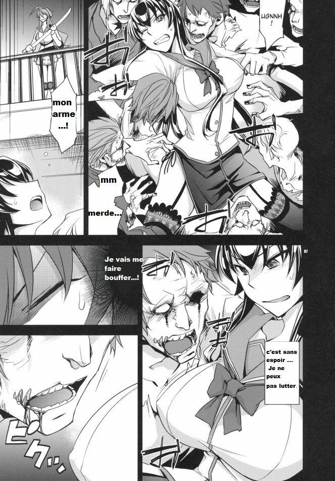 (C79) [Crazy9 (Ichitaka)] Rape of The Dead (Highschool of The Dead) [French] page 6 full