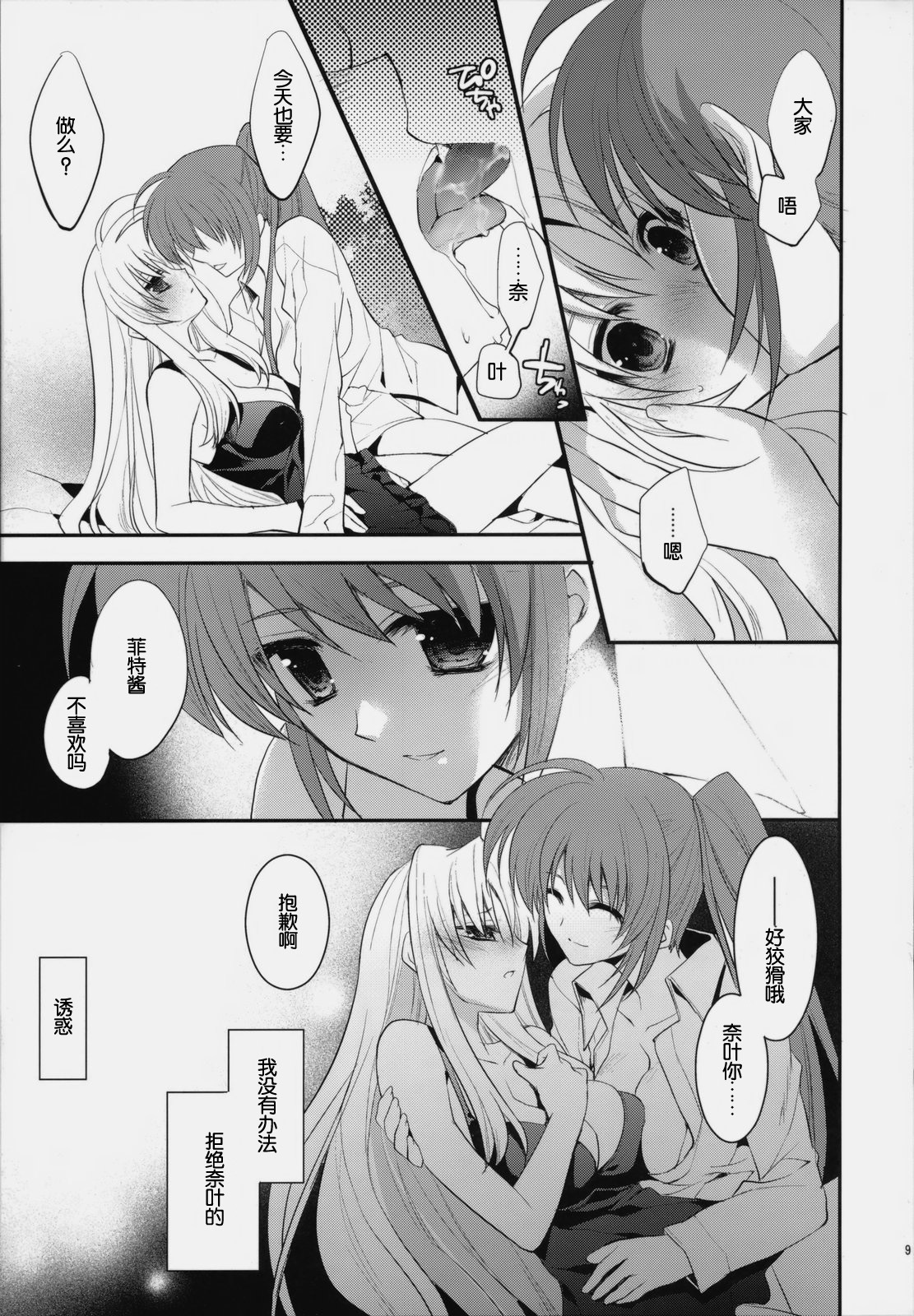 (C76) [ARESTICA (Ariko Youichi)] Starlight Syndrome (Mahou Shoujo Lyrical Nanoha) [Chinese] [萌の空漢化社] page 8 full