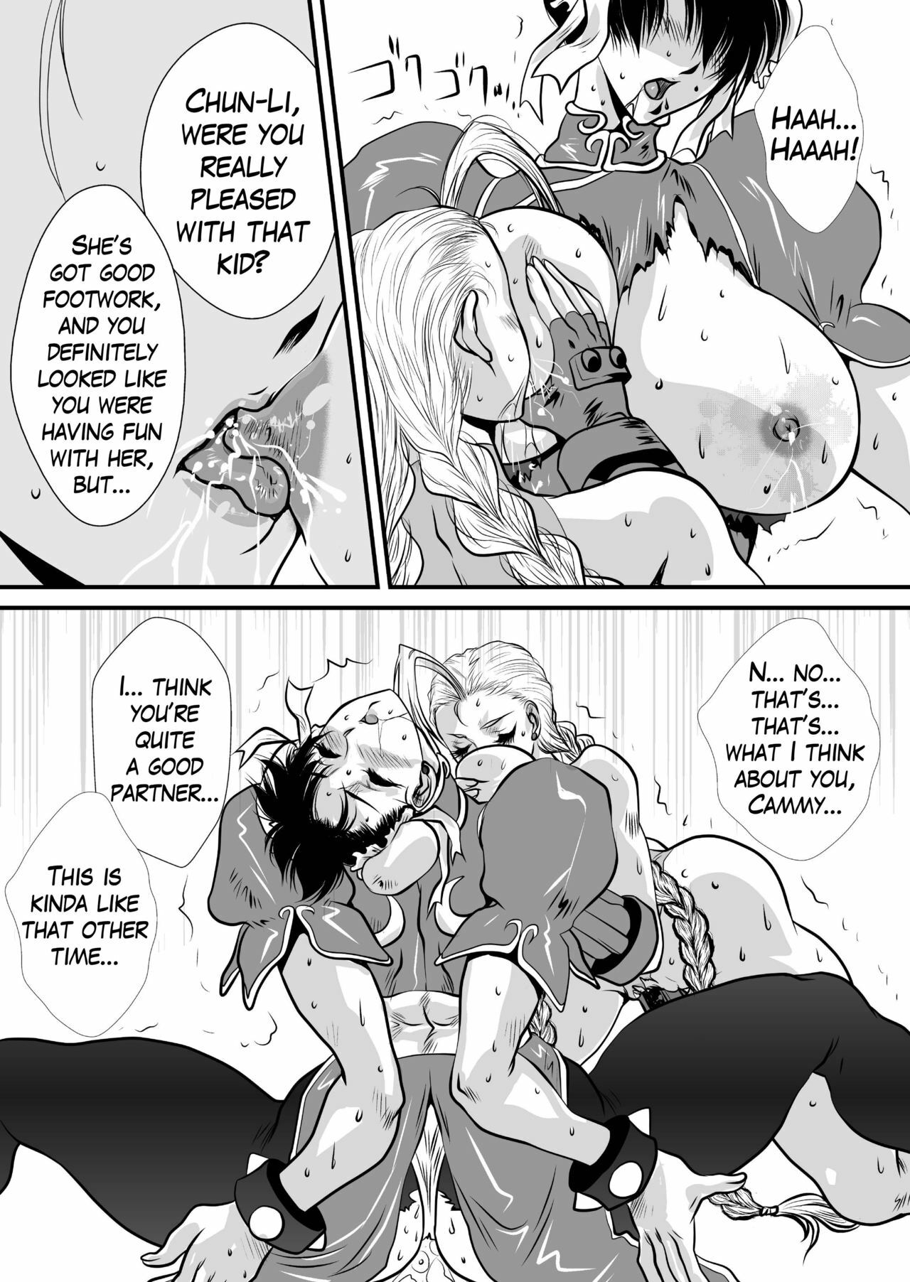 [Yuriai Kojinshi Kai (Yuri Ai)] CAMMDESTROY (Street Fighter) [English] [Ogodei-Khan] [Digital] page 31 full