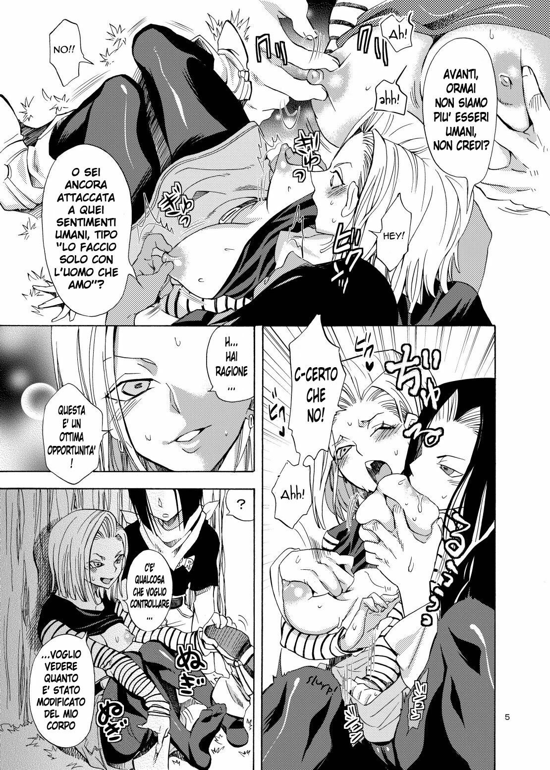 [Kurione-sha (YU-RI)] NUMBER:18 (Dragon Ball Z) [Italian] [Hentai Fantasy] page 4 full