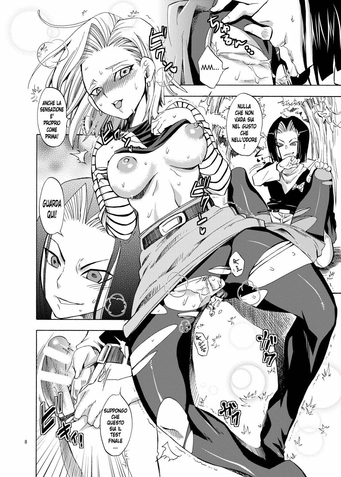 [Kurione-sha (YU-RI)] NUMBER:18 (Dragon Ball Z) [Italian] [Hentai Fantasy] page 7 full