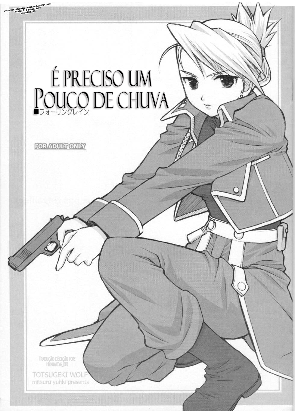 (C65) [Totsugeki Wolf (Yuuki Mitsuru)] FallingRain | É Preciso Um Pouco de Chuva (Fullmetal Alchemist) [Portuguese-BR] [HentaiEye_BR] [Decensored] page 1 full