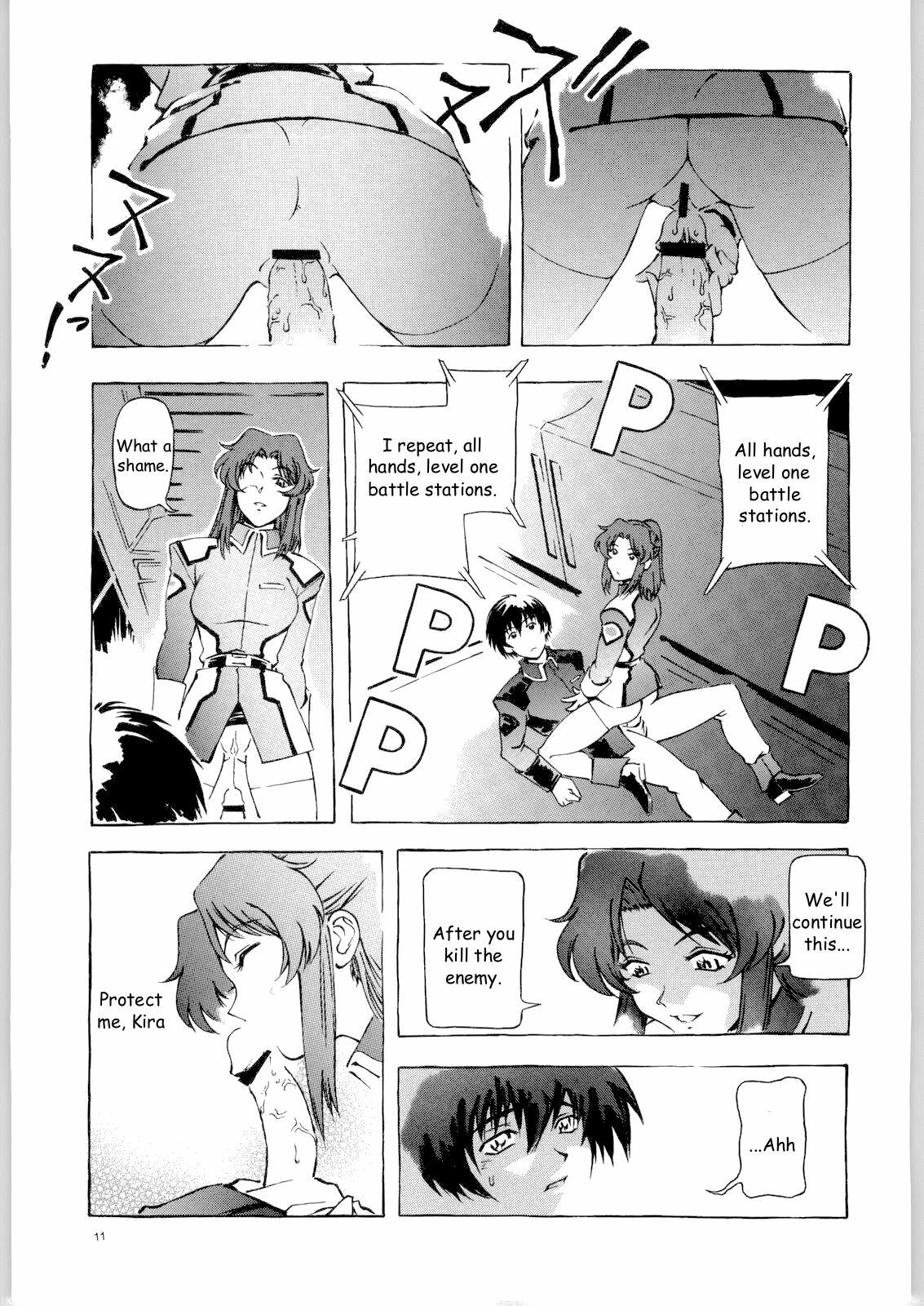 (C66) [Dish up (Warabi Yuuzou)] Kekkan Dam Dam A (Gundam Seed) [English] [HMedia] page 10 full