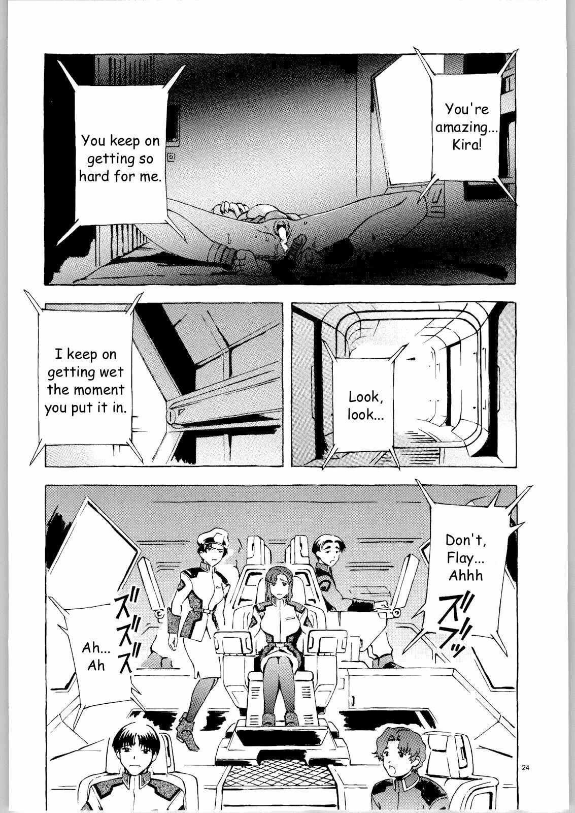 (C66) [Dish up (Warabi Yuuzou)] Kekkan Dam Dam A (Gundam Seed) [English] [HMedia] page 23 full