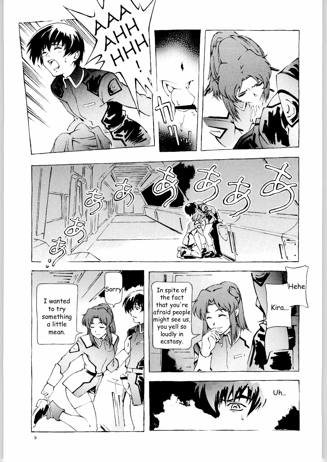 (C66) [Dish up (Warabi Yuuzou)] Kekkan Dam Dam A (Gundam Seed) [English] [HMedia] page 8 full