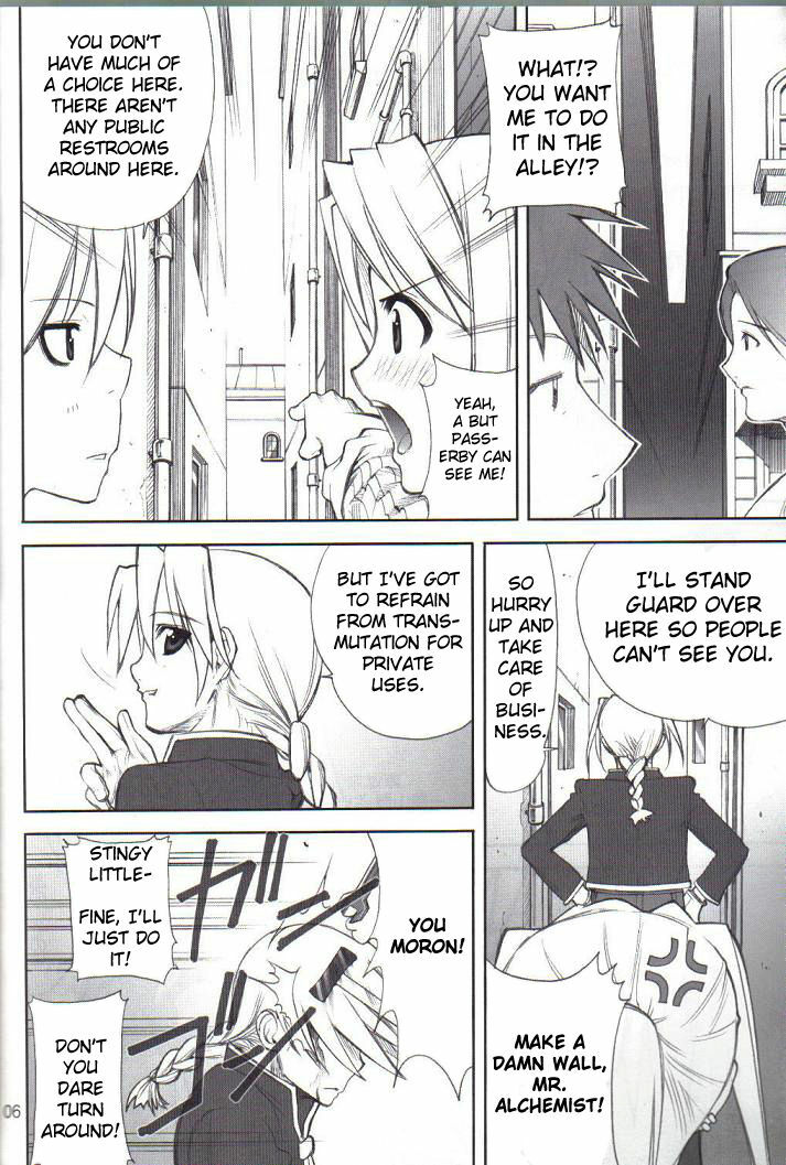 Full Metal Alchemist Short story (Chocolate Scans Translation) page 2 full