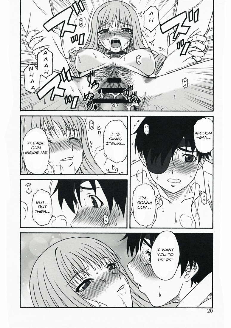 (C74) [Oretachi Misnon Ikka (Misnon the Great)] Oumei no Kanki -Evocation of Solomon- (Rental Magica) [English] [Usual Translations] page 19 full