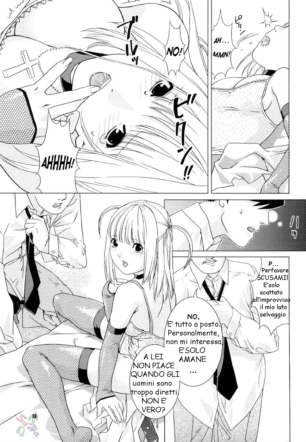 (ComiComi 7) [Nekomataya (Nekomata Naomi)] Misa Note (Death Note) [Italian] page 12 full