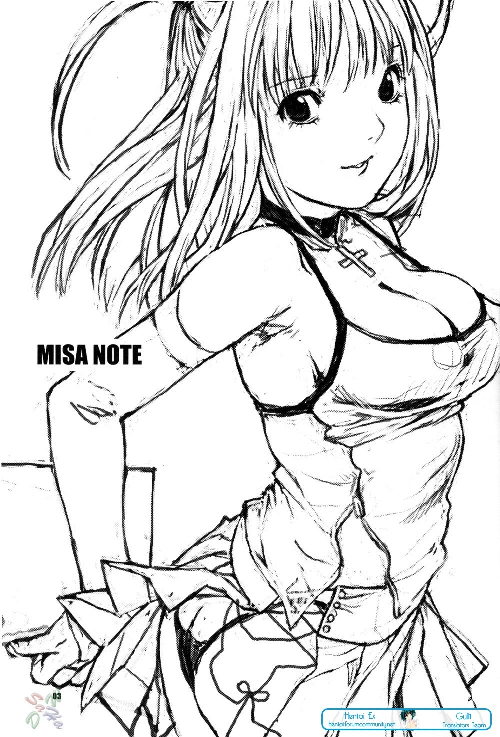 (ComiComi 7) [Nekomataya (Nekomata Naomi)] Misa Note (Death Note) [Italian] page 2 full