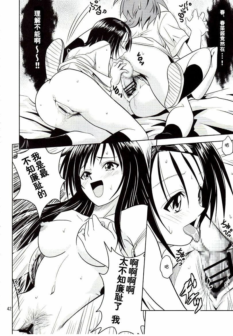 [Gangontou (Fukori)] Anoko-tachi ga Taihen na Koto ni Nattemasu (To LOVE-Ru) [Chinese] [SENSE汉化小队] page 42 full