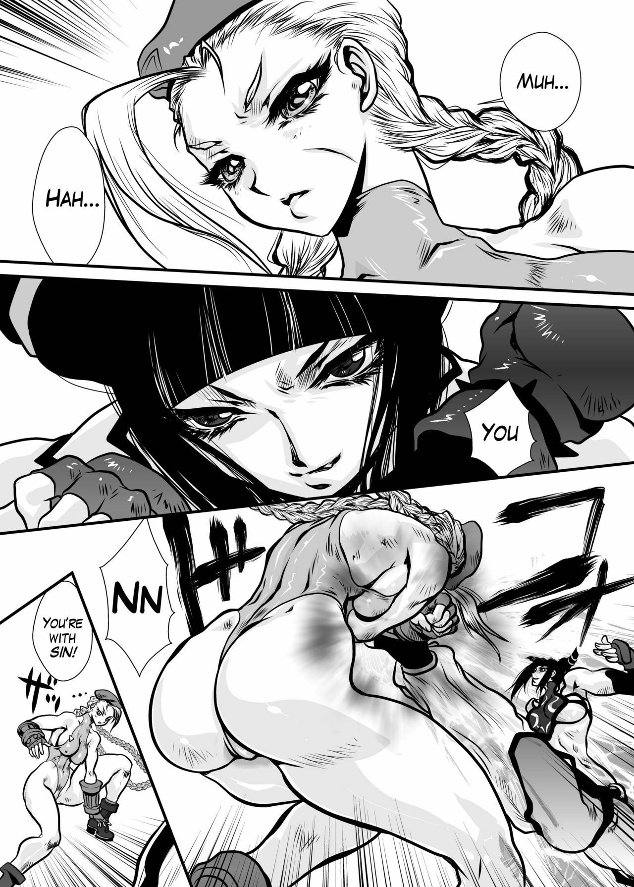 (C78) [Yuriai Kojinshi Kai (Yuri Ai)] CAMMCRASH (Street Fighter) [English] [Ogodei-Khan] page 14 full