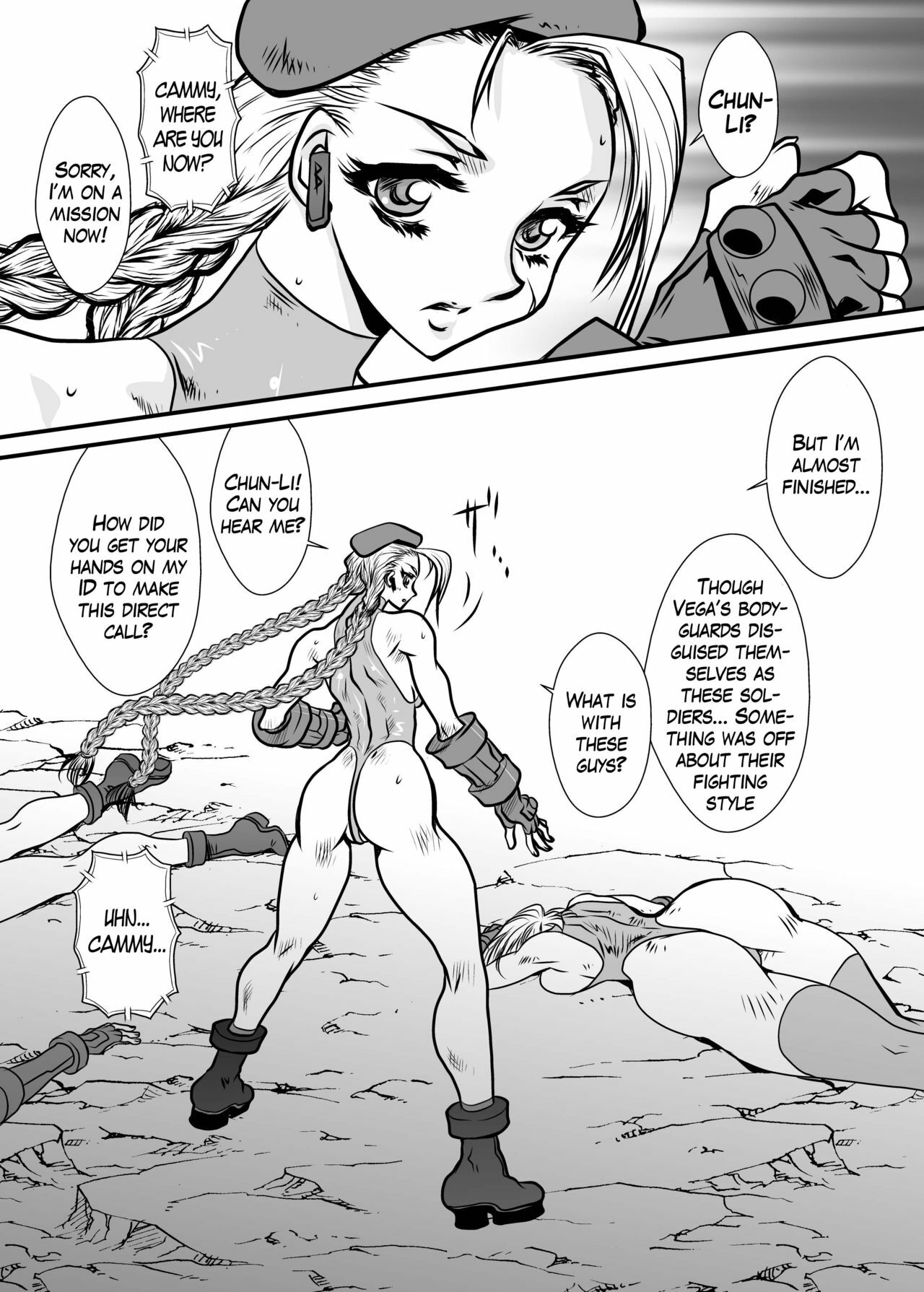 (C78) [Yuriai Kojinshi Kai (Yuri Ai)] CAMMCRASH (Street Fighter) [English] [Ogodei-Khan] page 3 full