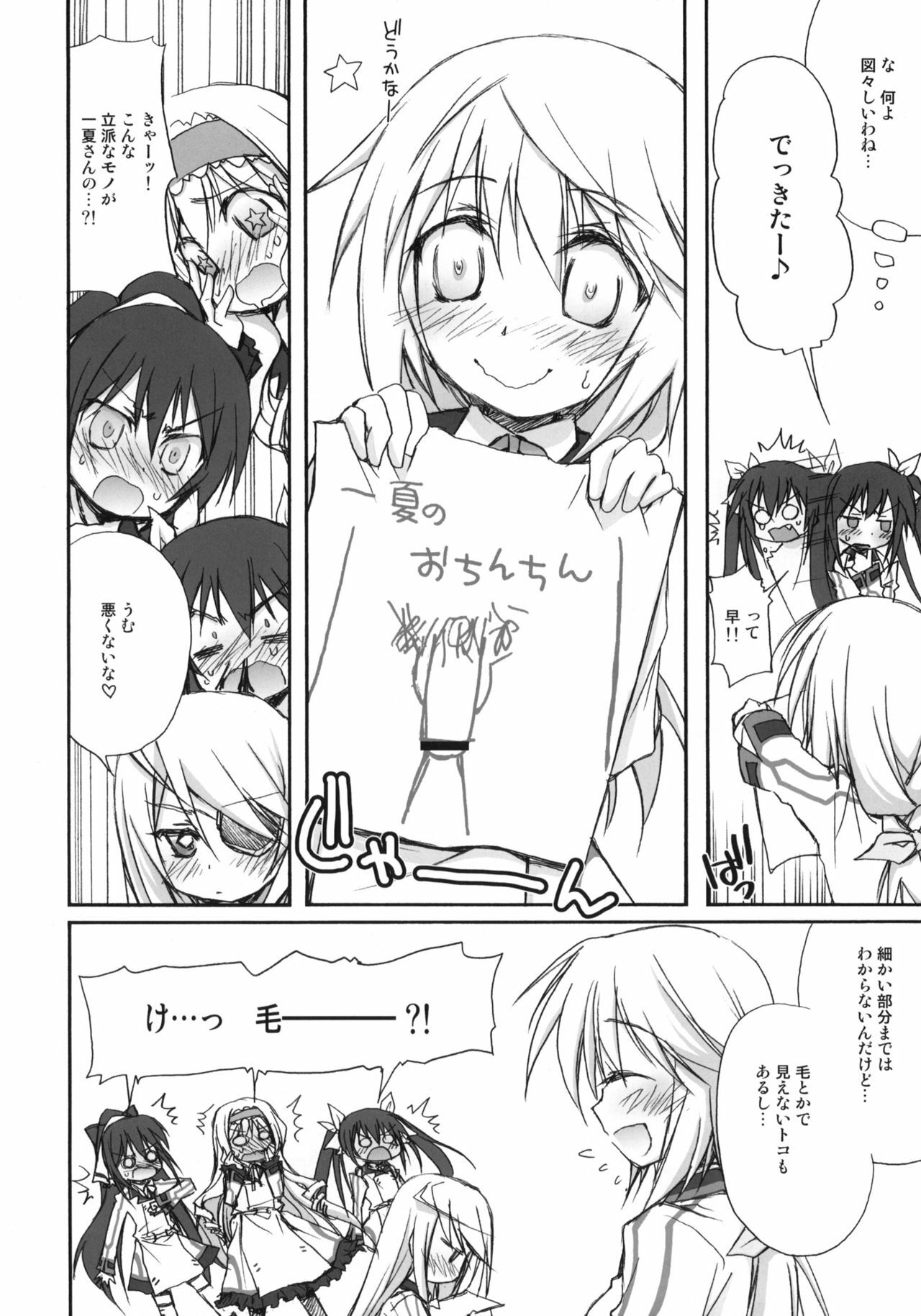 (COMIC1☆5) [Jyaraya (Morishima Petit)] IS -Ichaicha Stratos- (IS ) page 7 full