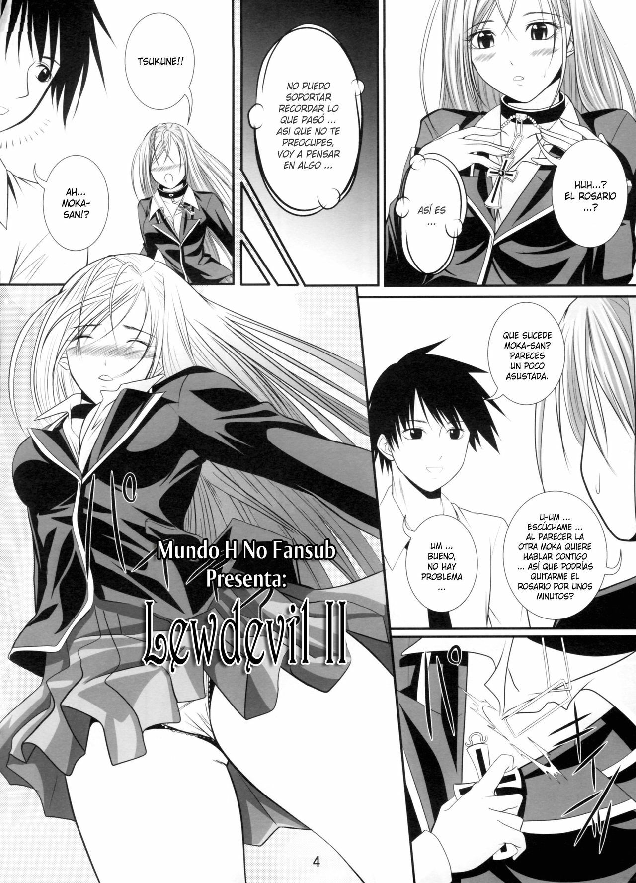 (SC39) [Yorimichi (Arsenal)] Lewdevil II (Rosario + Vampire) [Spanish] [MHnF] page 3 full