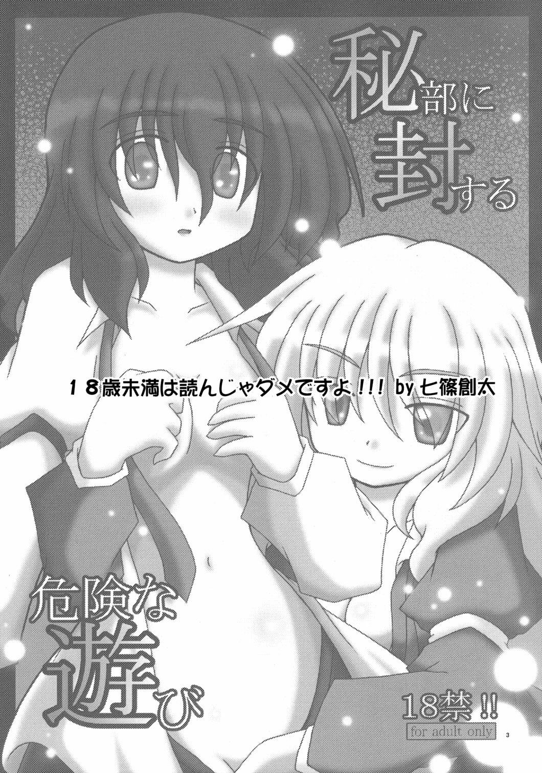 (SC49) [Nanashino Juujiseidan (Nanashino Souta)] Hibu ni Fuu suru Kiken na Asobi (Touhou Project) page 2 full