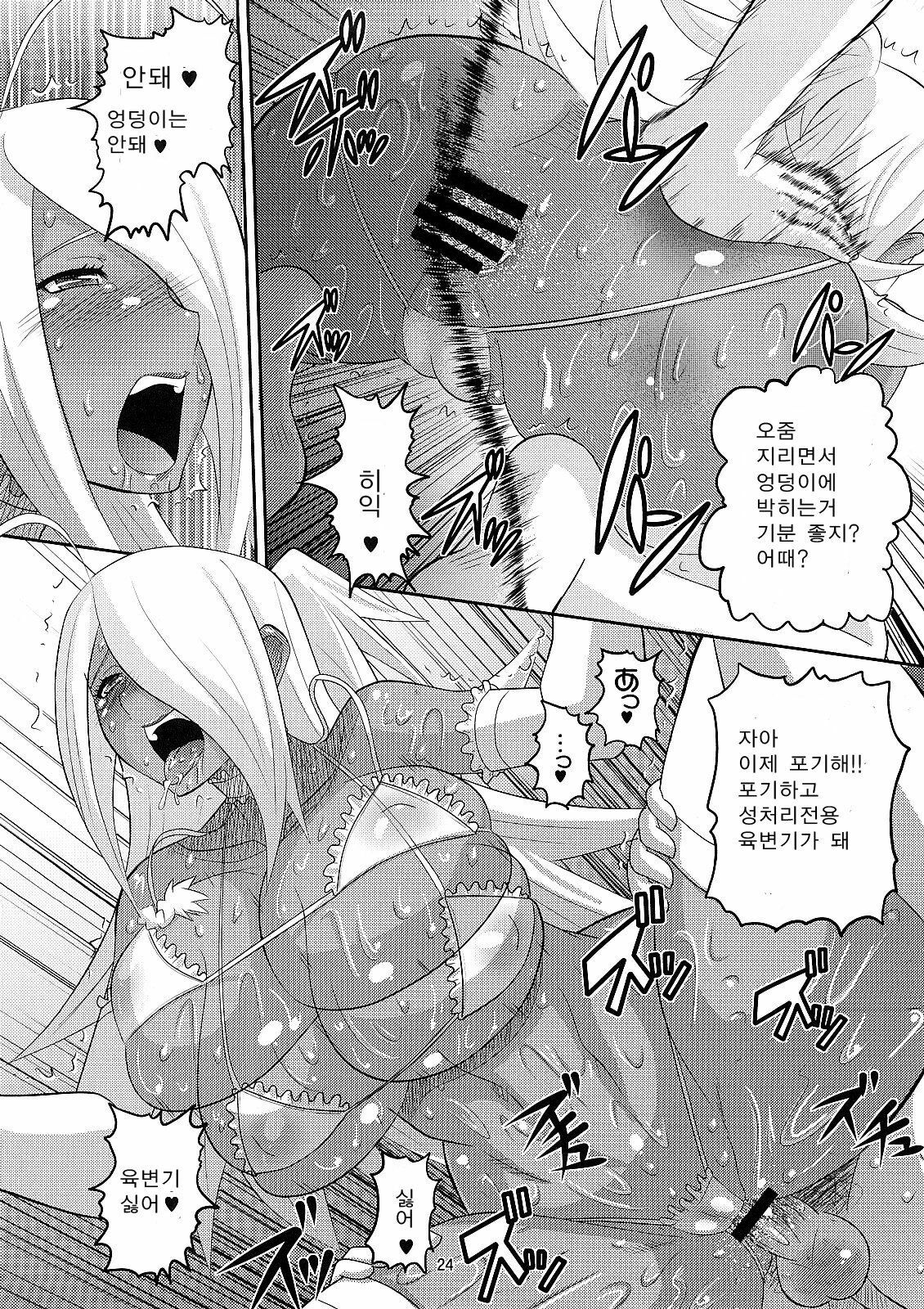 (C73) [AMP (Norakuro Nero)] Slave of pleasure (Dragonaut -The Resonance-‎) [Korean] page 23 full