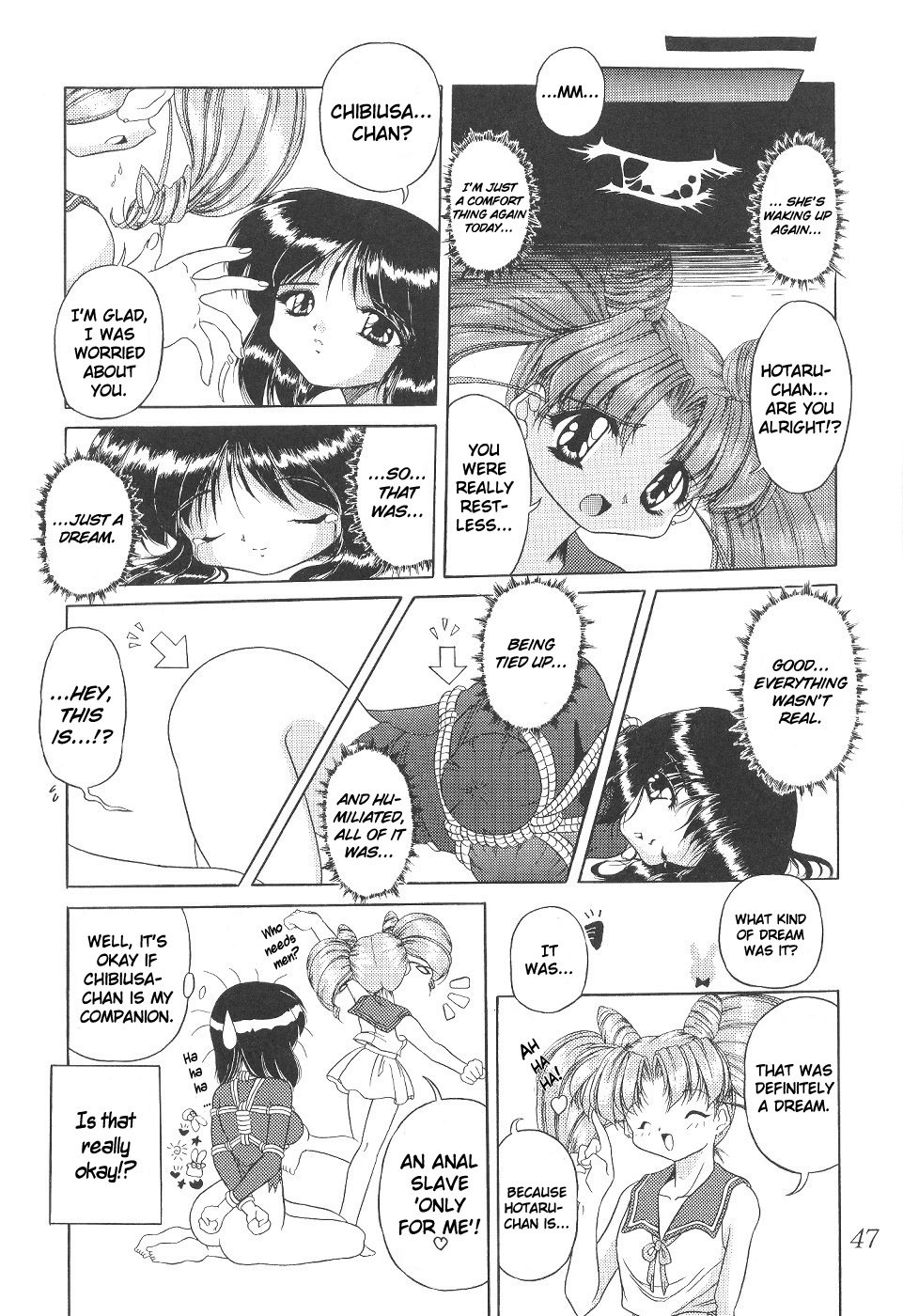 (C58) [Thirty Saver Street 2D Shooting (Various)] Silent Saturn 12 (Bishoujo Senshi Sailor Moon) [English] [cdragon] page 47 full