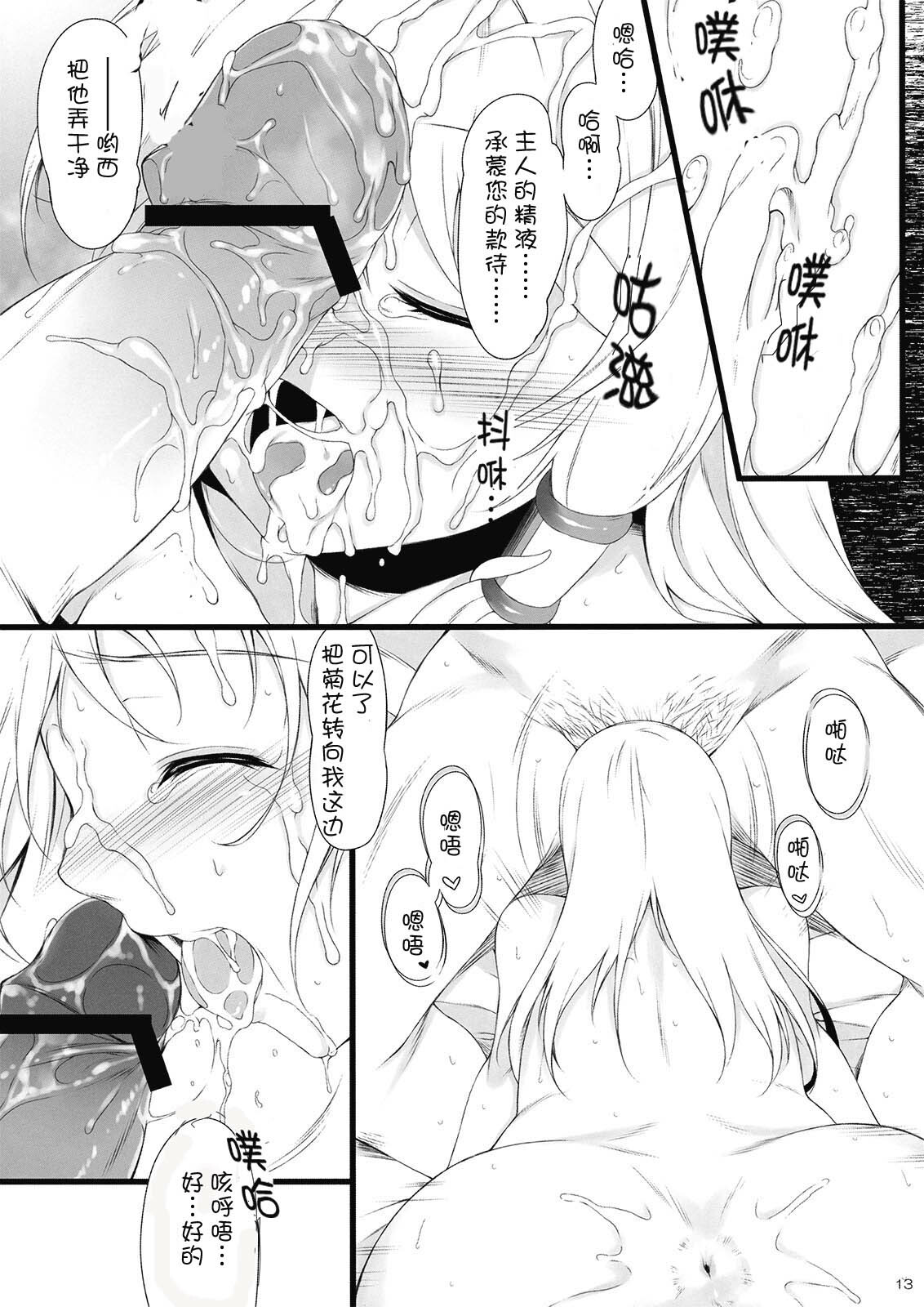 (C77) [douganebuibui (Aburidashi Zakuro)] Irasshai, Ai no Niwa (Touhou Project) [Chinese] [冬乳汉化组] page 13 full