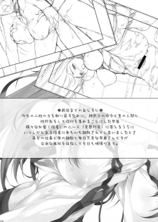 (C77) [douganebuibui (Aburidashi Zakuro)] Irasshai, Ai no Niwa (Touhou Project) [Chinese] [冬乳汉化组] - page 4