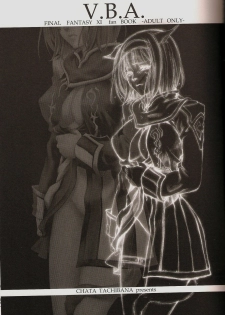 (C71) [Akai Tsubasa (Tachibana Chata)] V.B.A. (Final Fantasy XI) - page 2