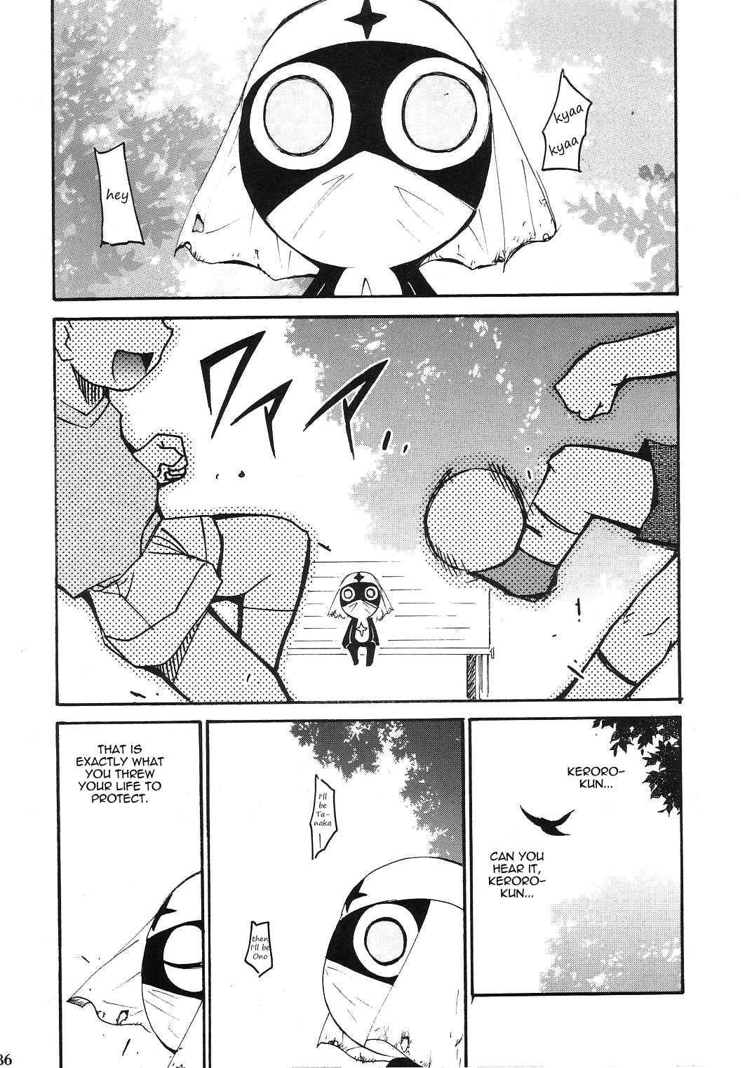 (C64) [Studio Kimigabuchi (Kimimaru)] Hikari no Kuni (Keroro Gunsou) [English] page 86 full