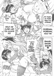 (C75) [Harakiri Yakkyoku (Karura Jun)] Sailor fuku to Kikai jin Koumori Oppai | Sailor Suit & Vampire Tits! (CAPCOM) [English] [bewbs666] - page 16
