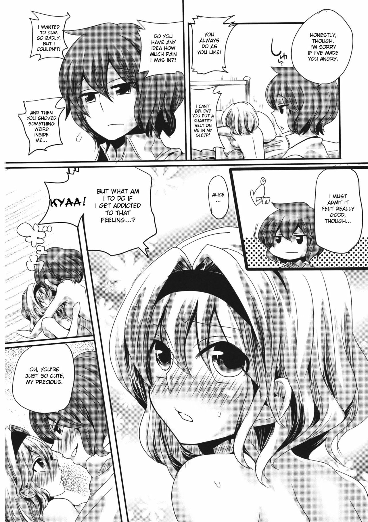 (Reitaisai 8) [DOUMOU] Yuuka ga do S de Alice ga M de | Yuuka is a Sadist, While Alice is a Masochist (Touhou Project) [English] {doujin-moe.us} page 29 full