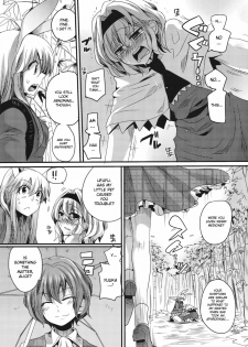 (Reitaisai 8) [DOUMOU] Yuuka ga do S de Alice ga M de | Yuuka is a Sadist, While Alice is a Masochist (Touhou Project) [English] {doujin-moe.us} - page 12