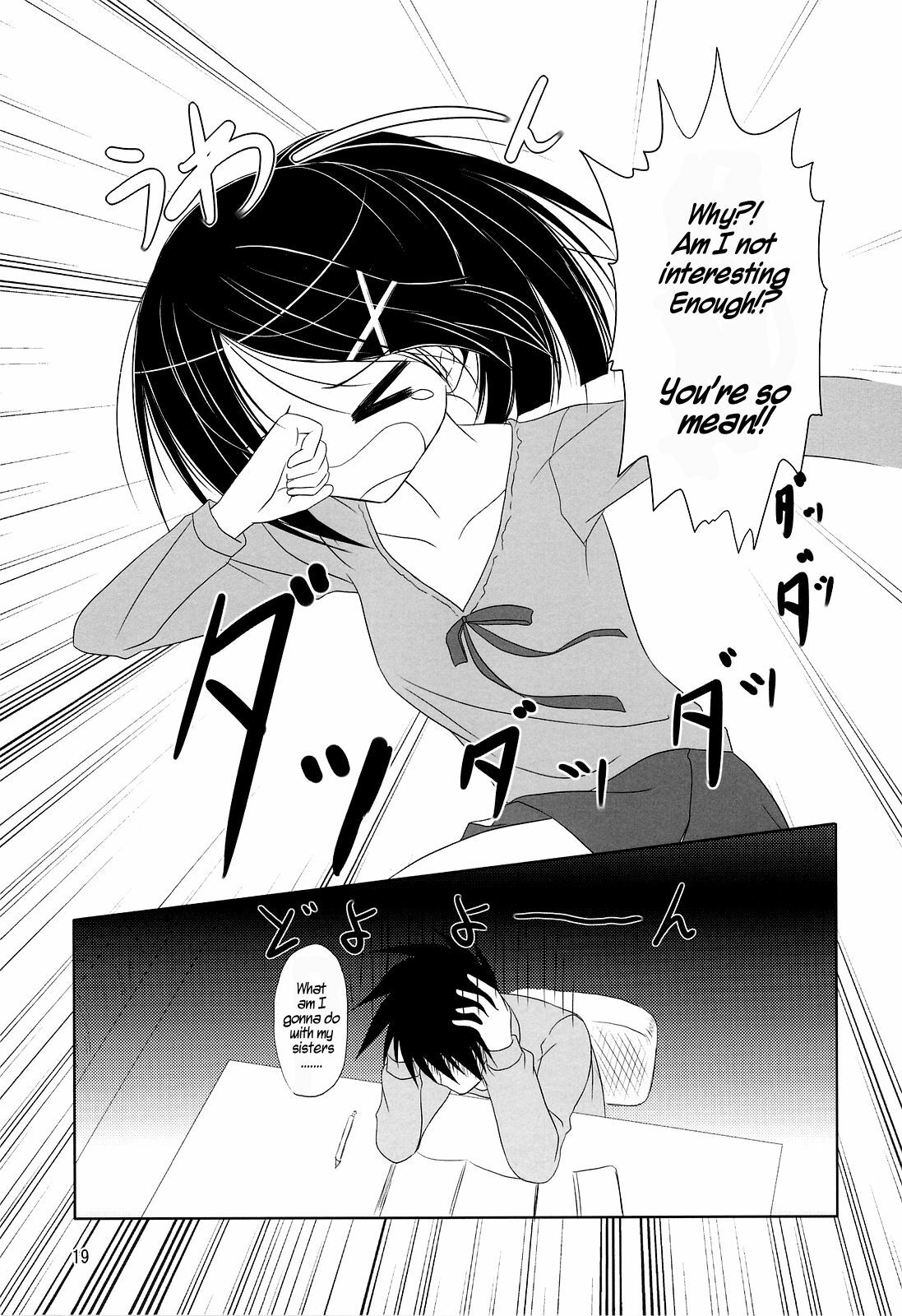 (COMIC1☆3) [Upagoya (Endori)] Riko-nee to Asobo | Let's Play With Sister Riko (Kiss x Sis) [English] [Freeman86 + Anon M] page 18 full